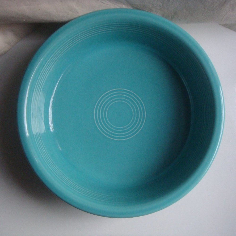 FIESTA XL Rimmed Classic Serving Bowl Turquoise - Picture 6 of 8